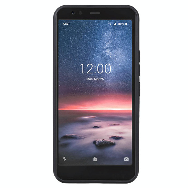 TPU Phone Case - Nokia 3.1 A(Pudding Black)
