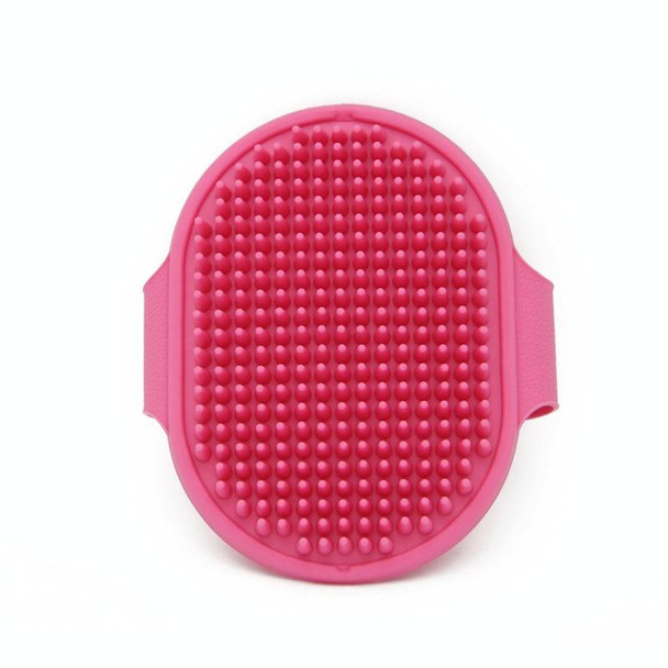 20 PCS Pet Bathing Massage Brush - Dogs Cleaning And Beauty Tools(Rose Red)