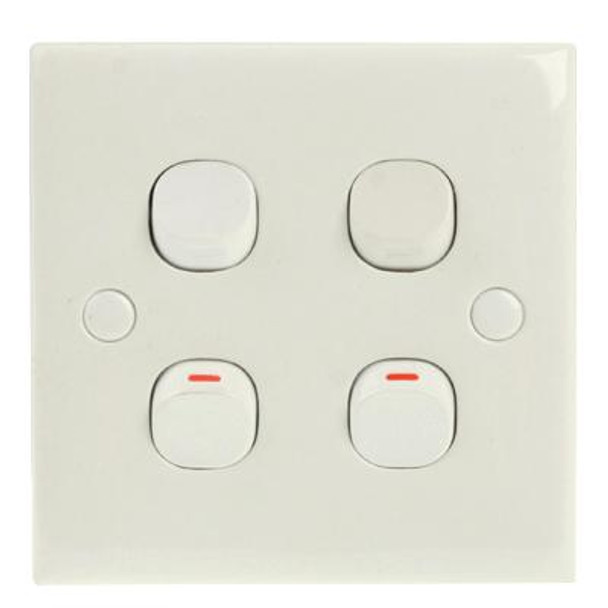 Electric Wall Switch (Size: 86 x 86mm)
