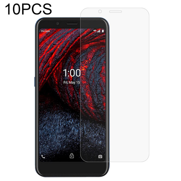 10 PCS 0.26mm 9H 2.5D Tempered Glass Film - Nokia 2 V Tella