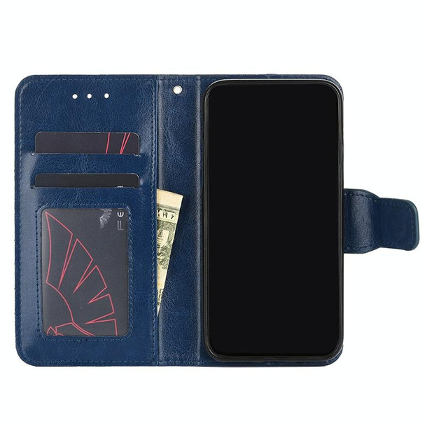 vivo V23e / S10 Crystal Texture Leather Phone Case(Royal Blue)