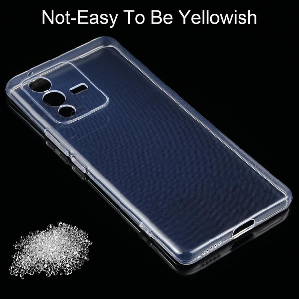 vivo S12 Pro 0.75mm Ultra-thin Transparent TPU Phone Case