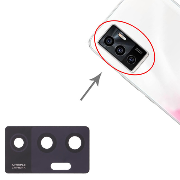 10 PCS Back Camera Lens for Vivo S10e