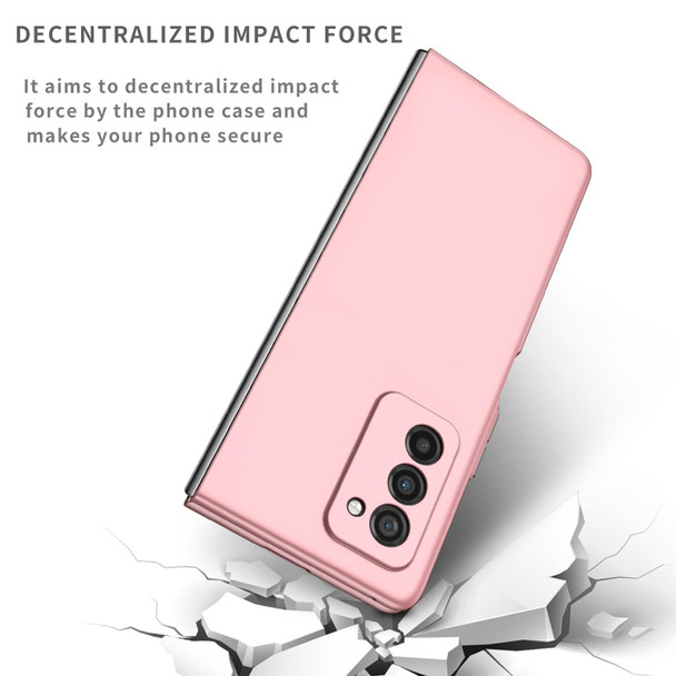 Samsung Galaxy Z Fold2 5G Armor Foldable Phone Case(Pink)