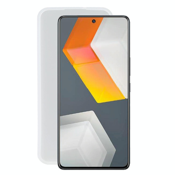 TPU Phone Case - Vivo iQOO Neo5 S(Transparent White)