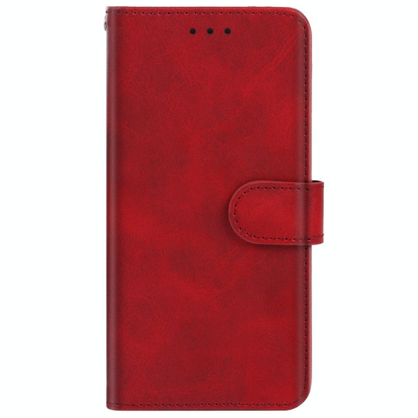 Leather Phone Case - Samsung Galaxy S22 Ultra 5G(Red)