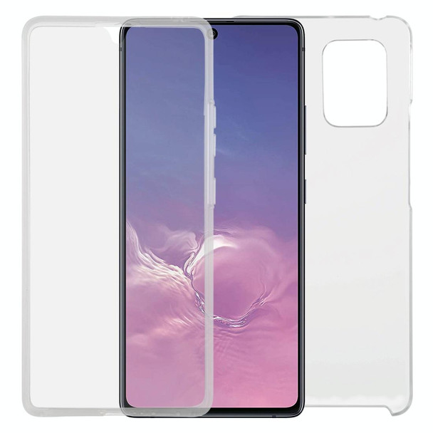 Samsung Galaxy S10 Lite PC+TPU Ultra-Thin Double-Sided All-Inclusive Transparent Mobile Phone Case