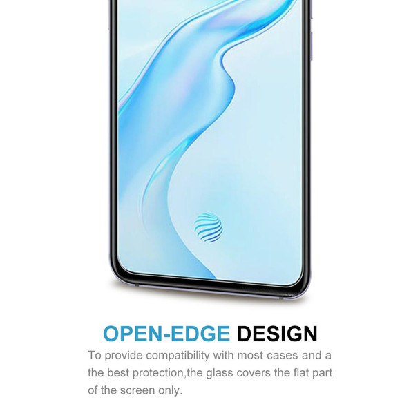 Vivo X30 Pro 0.26mm 9H Surface Hardness 2.5D Explosion-proof Tempered Glass Half Screen Film