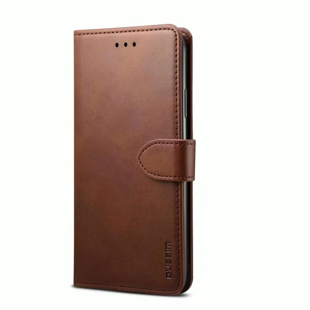 Galaxy S20 Ultra GUSSIM Business Style Horizontal Flip Leather Case with Holder & Card Slots & Wallet(Brown)