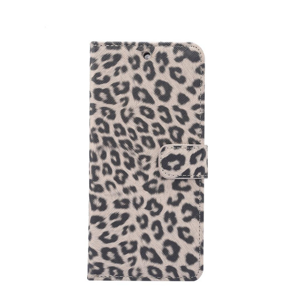 Galaxy S20 Leopard Pattern Horizontal Flip Leather Case with Holder & Card Slots(Brown)
