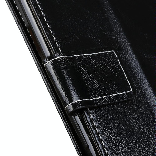 Galaxy S10 Lite / A91 Retro Crazy Horse Texture Horizontal Flip Leather Case with Holder & Card Slots & Photo Frame & Wallet(Black)