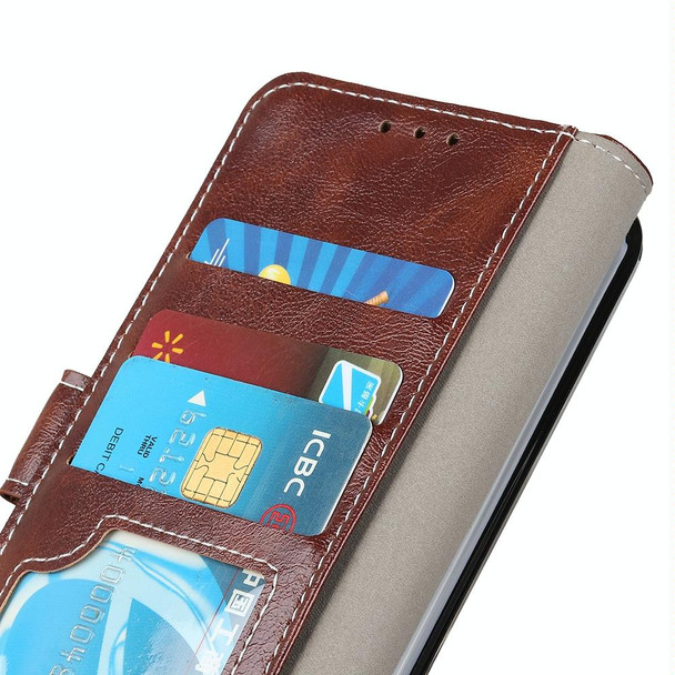 Galaxy Note10 Lite / A81 Retro Crazy Horse Texture Horizontal Flip Leather Case with Holder & Card Slots & Photo Frame & Wallet(Brown)