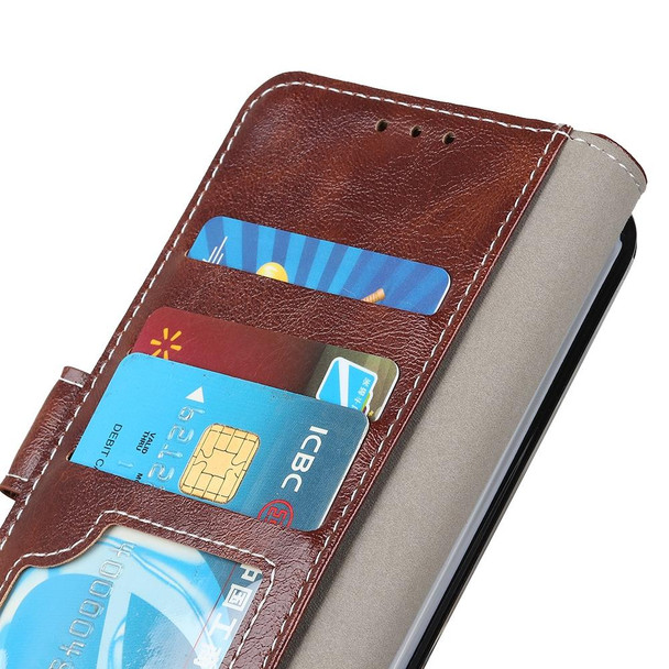 Galaxy S20 Ultra Retro Crazy Horse Texture Horizontal Flip Leather Case with Holder & Card Slots & Photo Frame & Wallet(Brown)