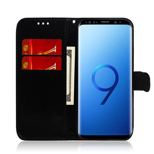 Galaxy S9 Imitated Mirror Surface Horizontal Flip Leather Case with Holder & Card Slots & Wallet & Lanyard(Gradient Color)