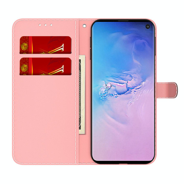 Samsung Galaxy S10 Cloud Fog Pattern Horizontal Flip Leather Case with Holder & Card Slot & Wallet(Red)