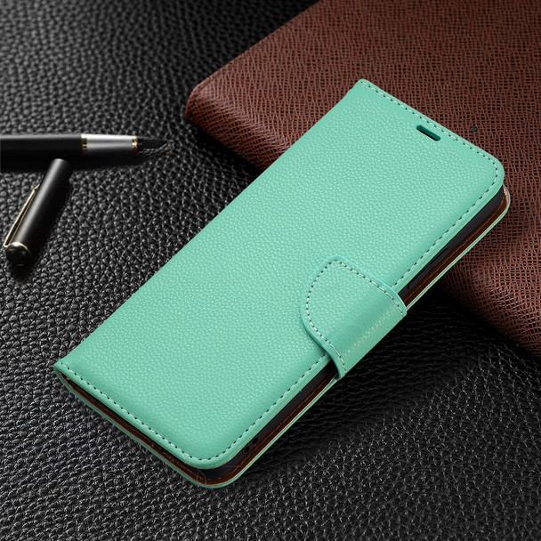 Samsung Galaxy A82 5G Litchi Texture Pure Color Horizontal Flip Leather Case with Holder & Card Slots & Wallet & Lanyard(Green)