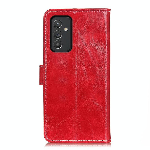 Samsung Galaxy A82 5G / Quantum 2 Retro Crazy Horse Texture Horizontal Flip Leather Case with Holder & Card Slots & Photo Frame & Wallet(Red)