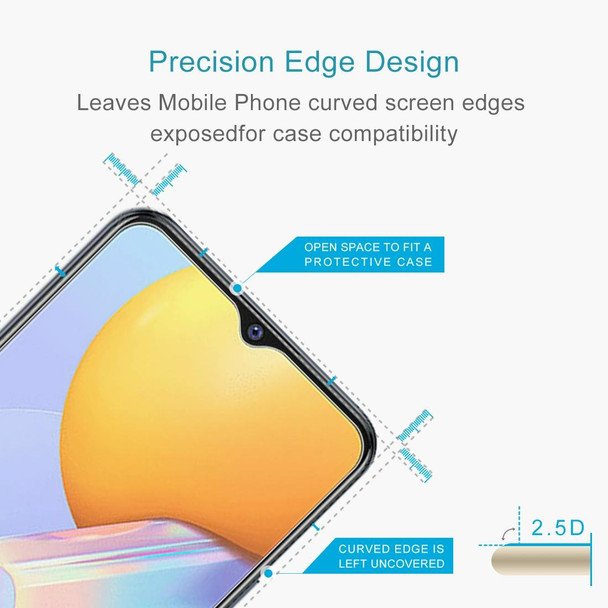 vivo Y31 10 PCS 0.26mm 9H 2.5D Tempered Glass Film