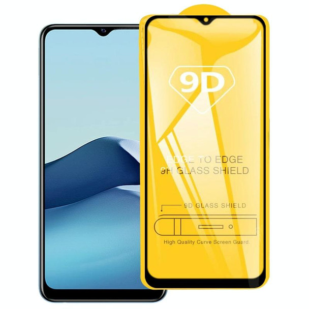 vivo Y20 2021 9D Full Glue Full Screen Tempered Glass Film