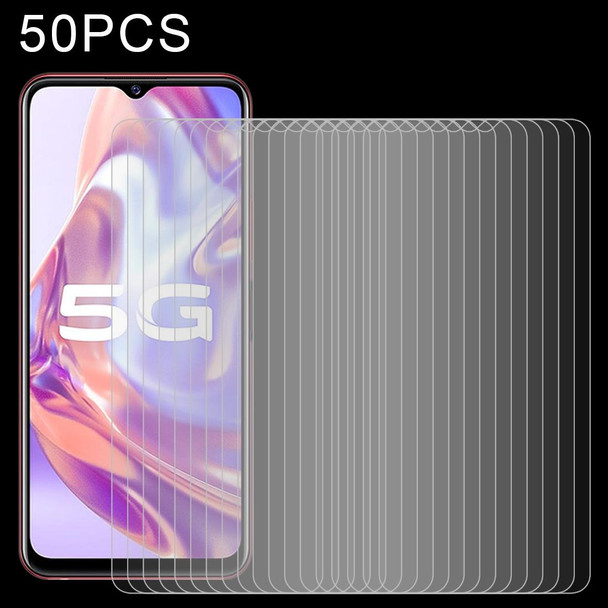 vivo Y31s 50 PCS 0.26mm 9H 2.5D Tempered Glass Film