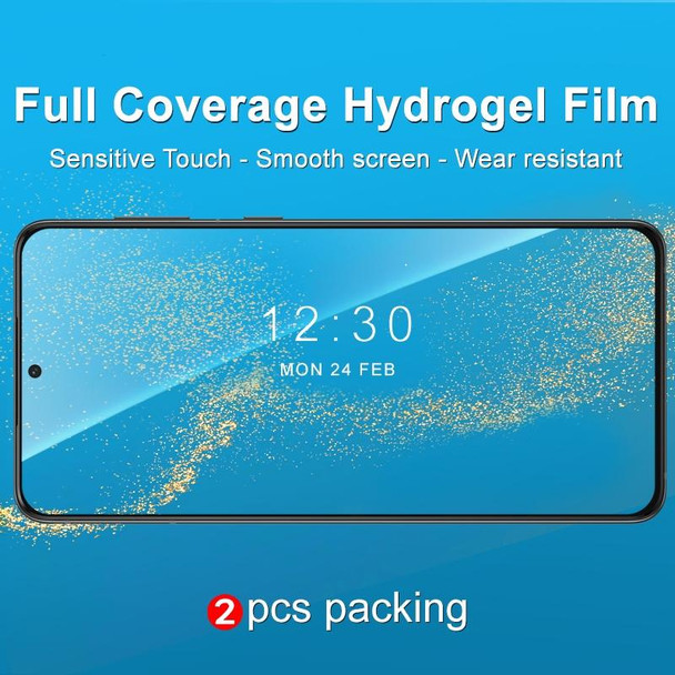 Samsung Galaxy S21+ 5G 2 PCS IMAK Curved Full Screen Hydrogel Film