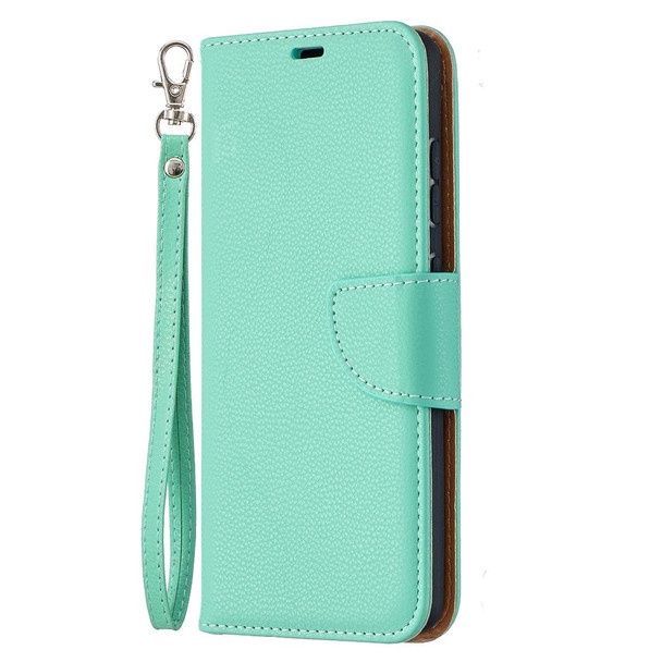 Samsung Galaxy A52 5G / 4G Litchi Texture Pure Color Horizontal Flip PU Leather Case with Holder & Card Slots & Wallet & Lanyard(Green)