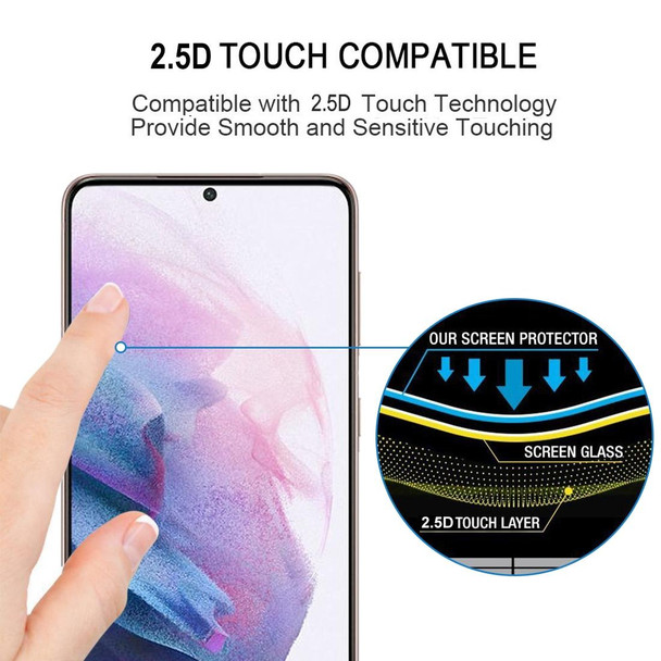 Samsung Galaxy S21+ 5G 25 PCS 3D Curved Edge Full Screen Tempered Glass Film