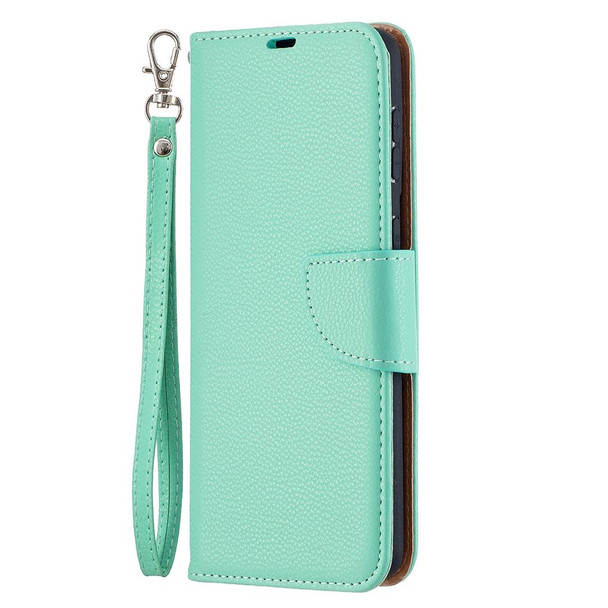 Samsung Galaxy S21+ 5G Litchi Texture Pure Color Horizontal Flip Leather Case with Holder & Card Slots & Wallet & Lanyard(Green)