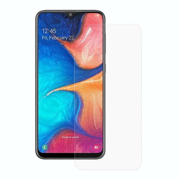 Soft Hydrogel Film Full Cover Front Protector for Galaxy A20