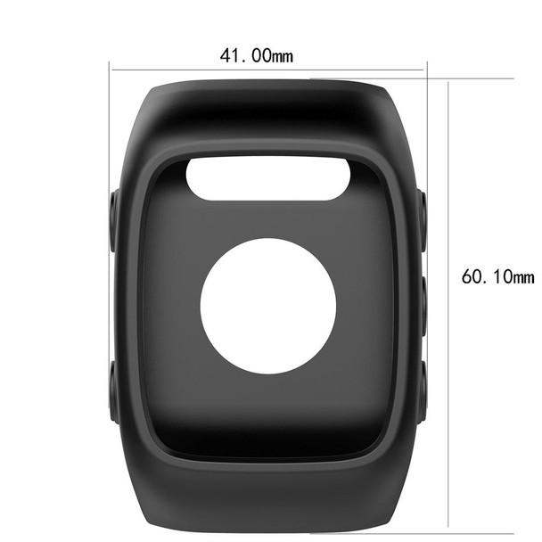 Smart Watch Silicone Protective Case for POLAR M430(Rose Red)