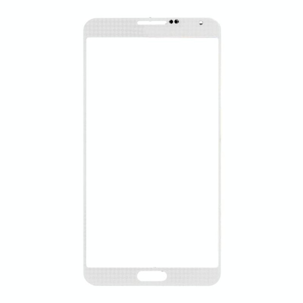 10 PCS Front Screen Outer Glass Lens for Samsung Galaxy Note III / N9000 (White)