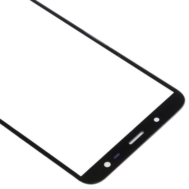 10 PCS Front Screen Outer Glass Lens for Samsung Galaxy J6, J600F/DS, J600G/DS (Black)