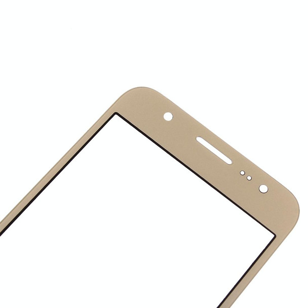 10 PCS Front Screen Outer Glass Lens for Samsung Galaxy J5 / J500(Gold)