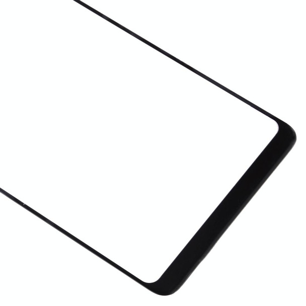 10 PCS Front Screen Outer Glass Lens for Samsung Galaxy A8 Star (A9 Star) (Black)