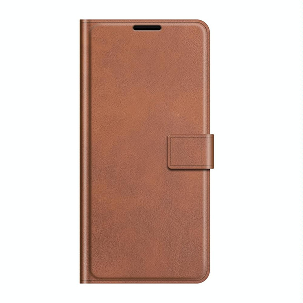 vivo X60 Pro Retro Calf Pattern Buckle Horizontal Flip Leather Case with Holder & Card Slots & Wallet(Light Brown)