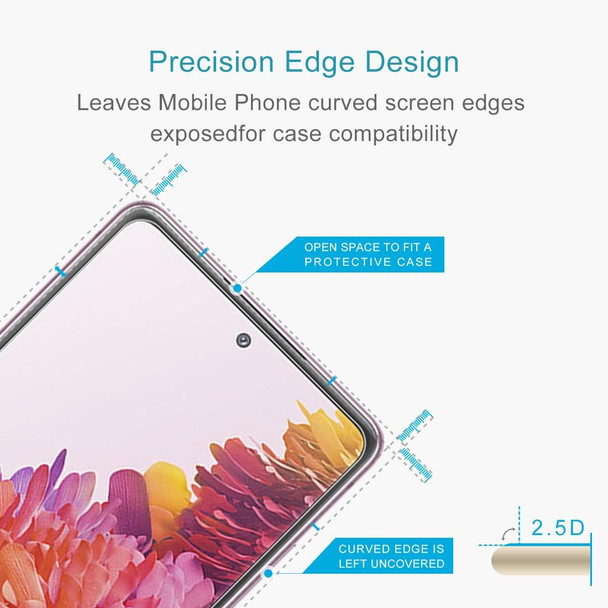 Samsung Galaxy S20 FE 5G / S20 FE 2022 10 PCS 0.26mm 9H 2.5D Tempered Glass Film