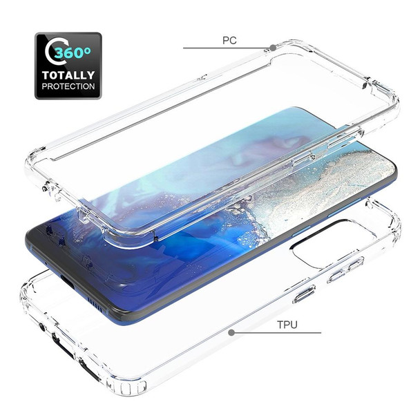 Samsung Galaxy S20 Shockproof High Transparency PC+TPU Candy Colors Protective Case