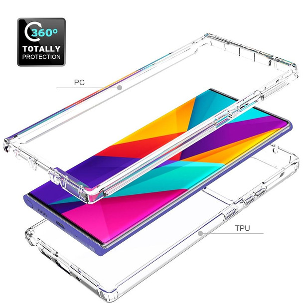 Samsung Galaxy Note20 Ultra Shockproof High Transparency PC+TPU Candy Colors Protective Case