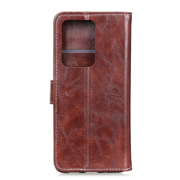Samsung Galaxy S30 Ultra / S21 Ultra Retro Crazy Horse Texture Horizontal Flip Leather Case with Holder & Card Slots & Photo Frame & Wallet(Brown)
