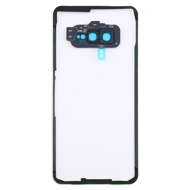 Transparent Battery Back Cover with Camera Lens Cover for Samsung Galaxy S10e / G970F/DS G970U G970W SM-G9700(Transparent)