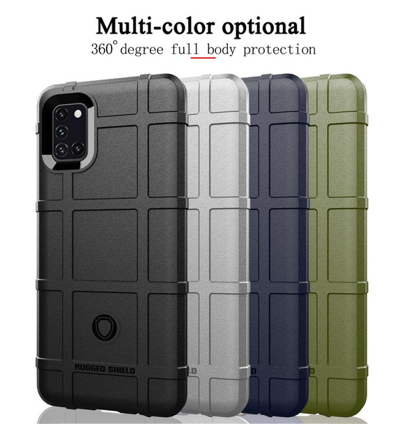 Galaxy A71 5G Full Coverage Shockproof TPU Case(Army Green)