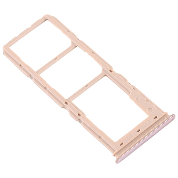 SIM Card Tray + SIM Card Tray + Micro SD Card Tray for vivo Y5s(Gold)