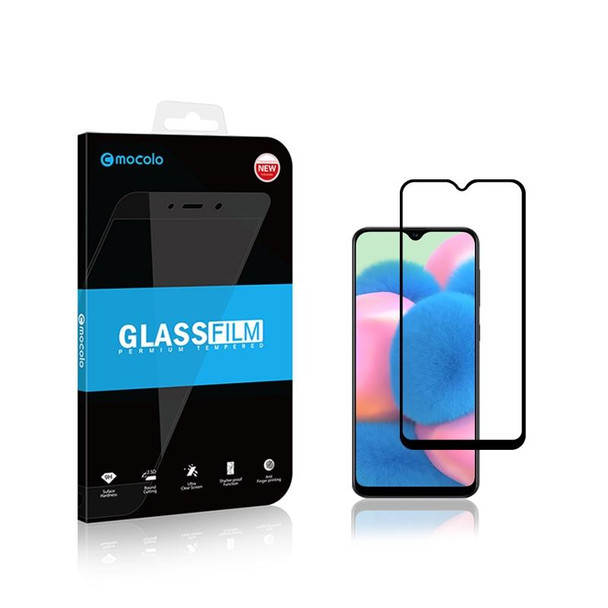 Galaxy A31 2PCS mocolo 0.33mm 9H 2.5D Full Glue Tempered Glass Film