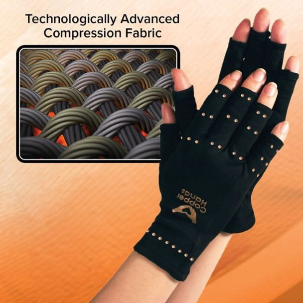 Copper Hands- Arthritis Compression Gloves