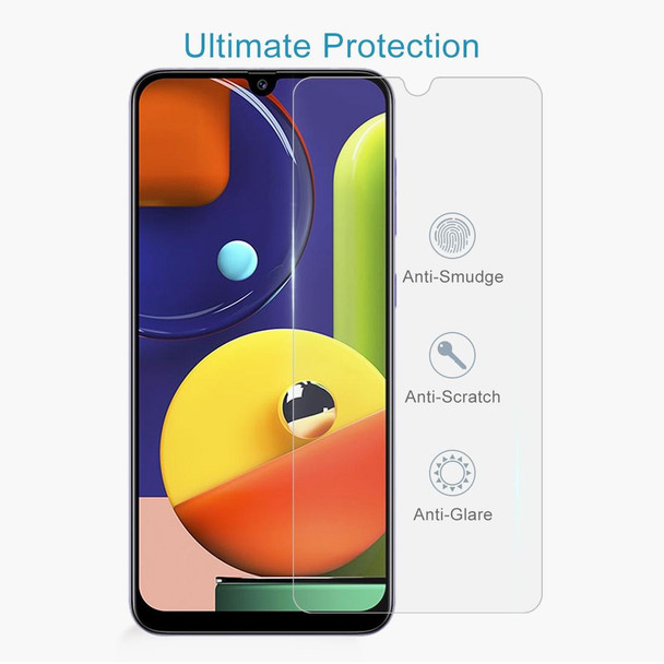 Galaxy A50s 2.5D Non-Full Screen Tempered Glass Film