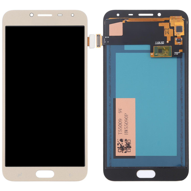 TFT Material LCD Screen and Digitizer Full Assembly for Galaxy J4 (2018) J400F/DS, J400G/DS(Gold)