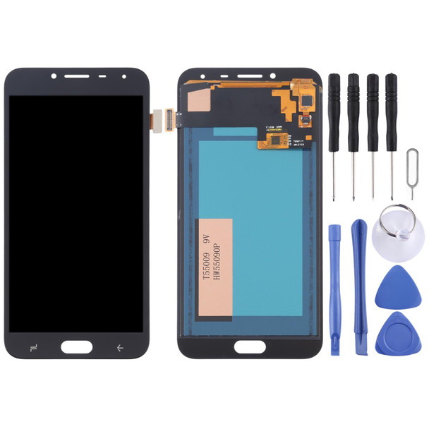 TFT Material LCD Screen and Digitizer Full Assembly for Galaxy J4 (2018) J400F/DS, J400G/DS(Black)