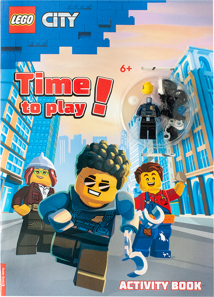 Lego City Time to Play Duke Detain Activity Book