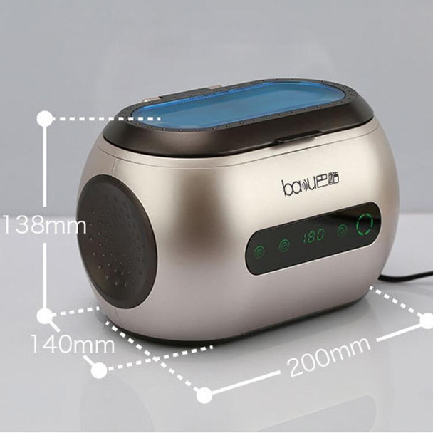 baku BA-3060A 220V Touch Version Household Glasses Jewelry Cleaning Tools Ultrasonic Cleaning Machine, EU Plug