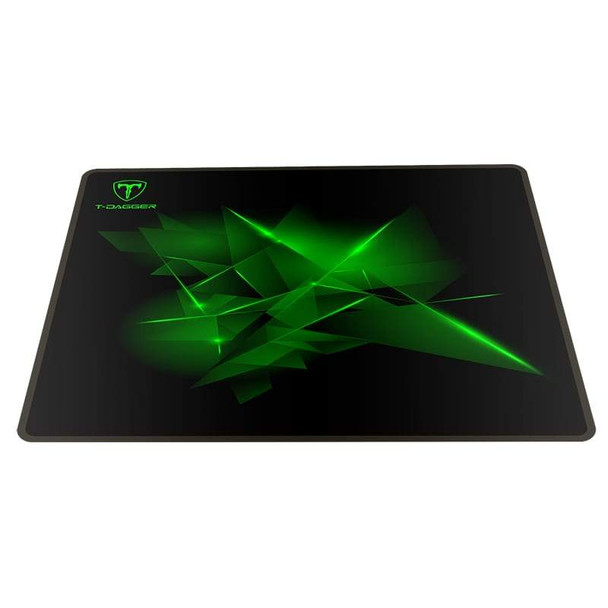 t-dagger-geometry-medium-size-360mm-x-300mm-x-3mm-speed-design-printed-gaming-mouse-pad-black-and-green-snatcher-online-shopping-south-africa-19831635738783.jpg